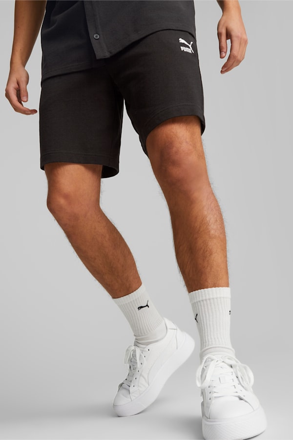 Classics Pique 8" Shorts Men, PUMA Black, extralarge-DFA